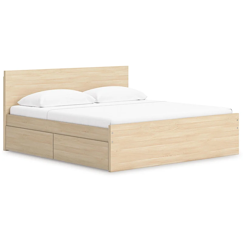 Signature Design by Ashley Onita EB9632B23 King Panel Platform Bed with Storage