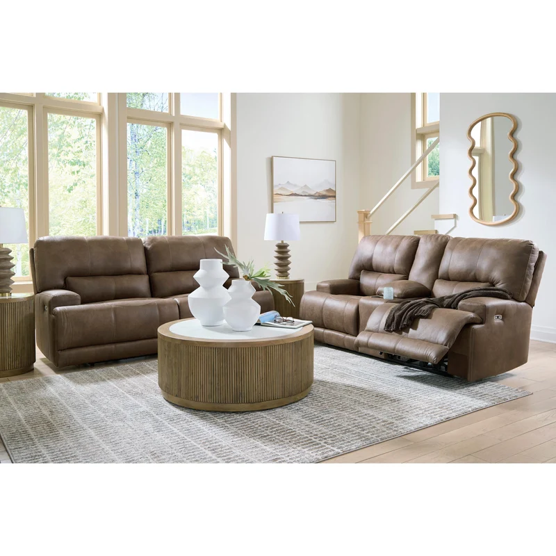 Signature Design by Ashley Beckley Place PC91802 2 pc Power Reclining Living Room Set