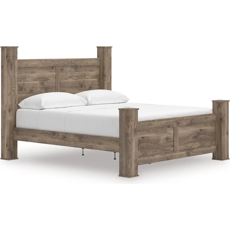 Signature Design by Ashley Rusticott PCB2260B7 King Poster Bed