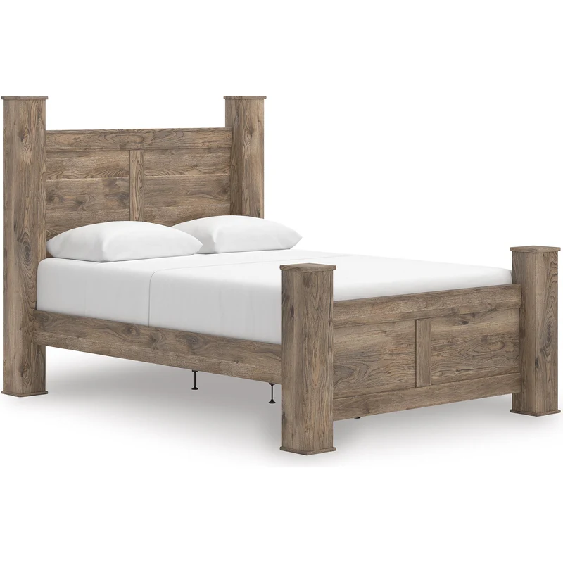 Signature Design by Ashley Rusticott PCB2260B4 Queen Poster Bed