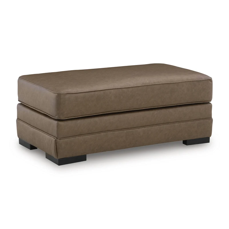 Benchcraft VillaCourt Leather Look Ottoman 7490914