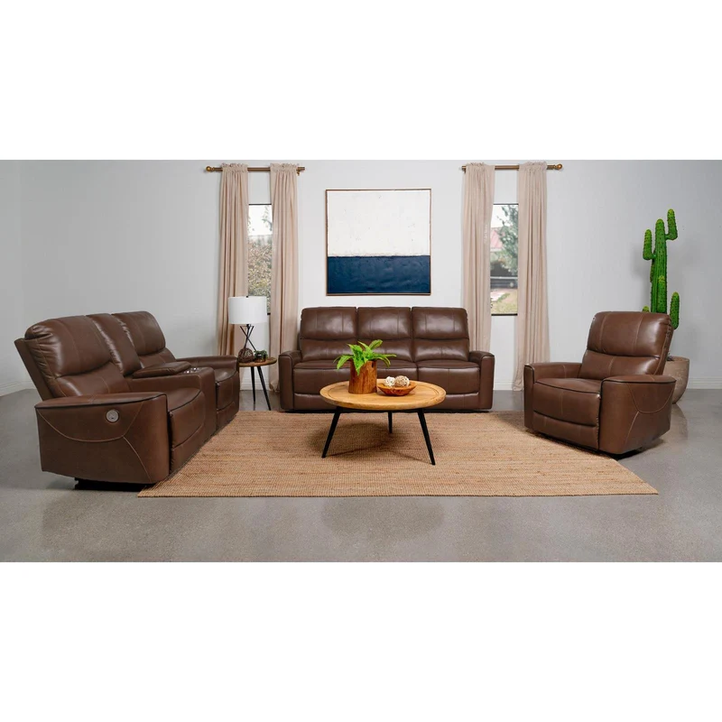 Coaster Furniture Greenfield 610264P-S3 3 pc Power Reclining Living Room Set