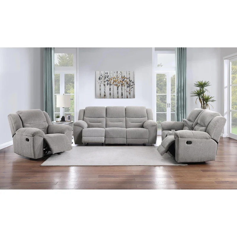 Coaster Furniture Gilson 602551-S3 3 pc Reclining Living Room Set