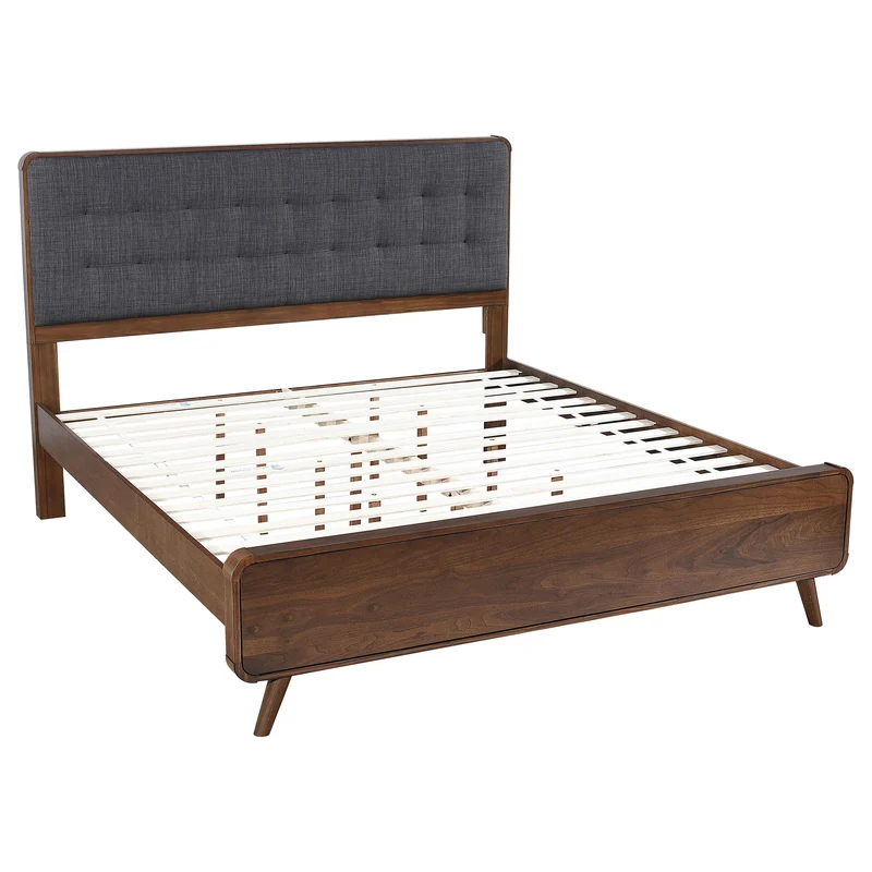 Coaster Furniture Robyn 205131KE Wood Eastern King Platform Bed - Dark Walnut