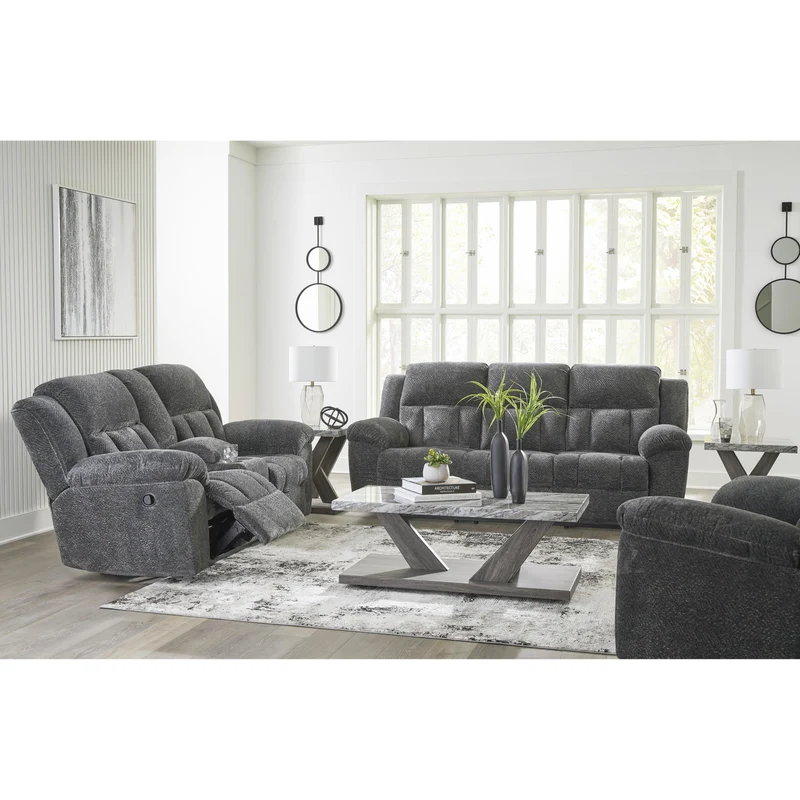 Signature Design by Ashley Frohn 37406U4 3 pc Reclining Living Room Set