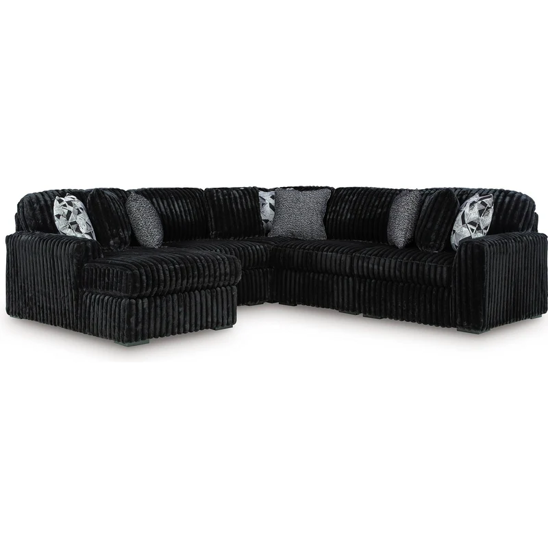 Signature Design by Ashley Midnight-Madness 98103S23 6 pc Sectional with Chaise