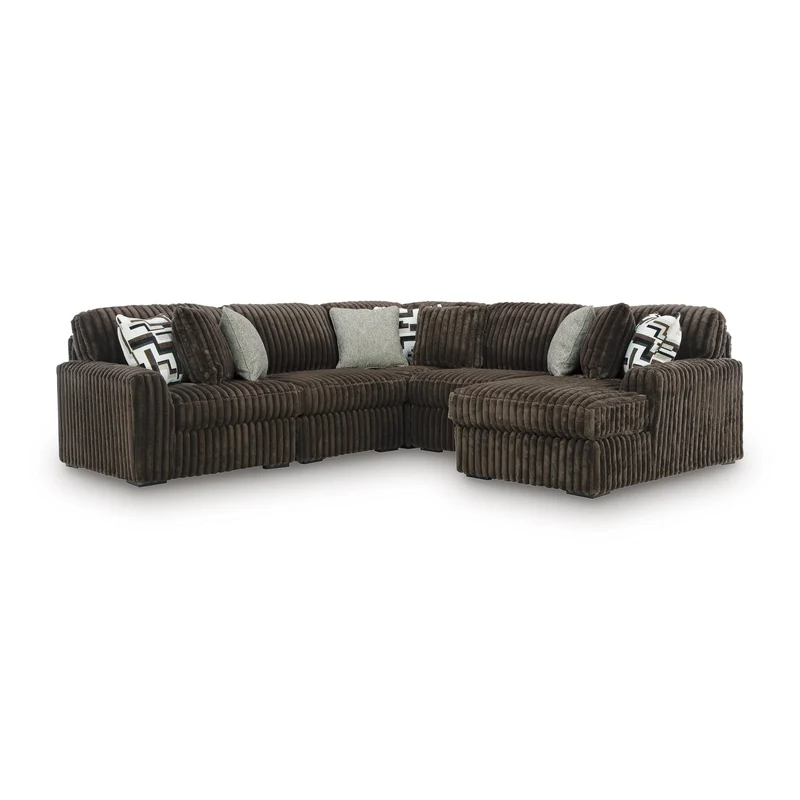 Signature Design by Ashley Midnight-Madness 98104S22 5 pc Sectional with Chaise