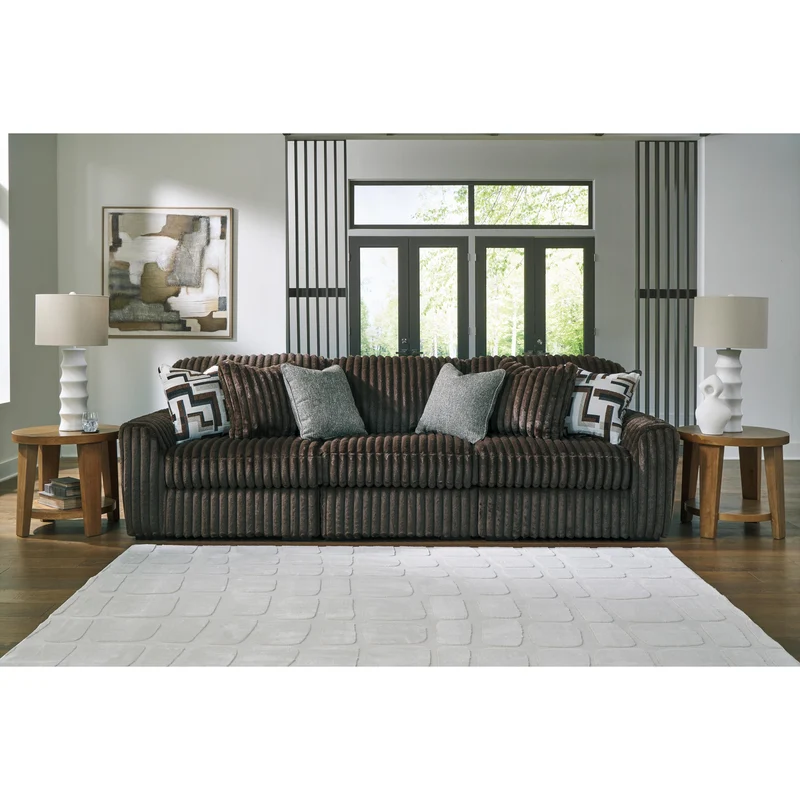 Signature Design by Ashley Midnight-Madness 98104S12 3 pc Sectional Sofa