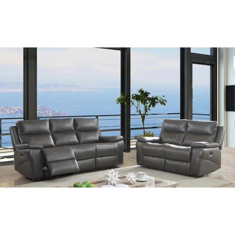 Furniture of America Lila CM6540 2 pc Reclining Living Room Set