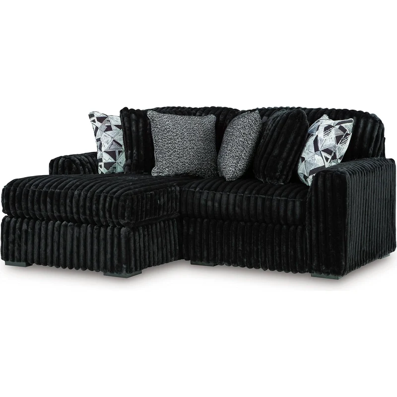 Signature Design by Ashley Midnight-Madness 98103S13 2 pc Sectional with Chaise
