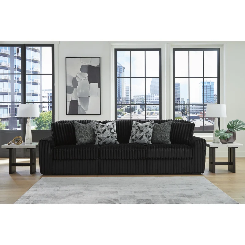 Signature Design by Ashley Midnight-Madness 98103S12 3 pc Sectional Sofa
