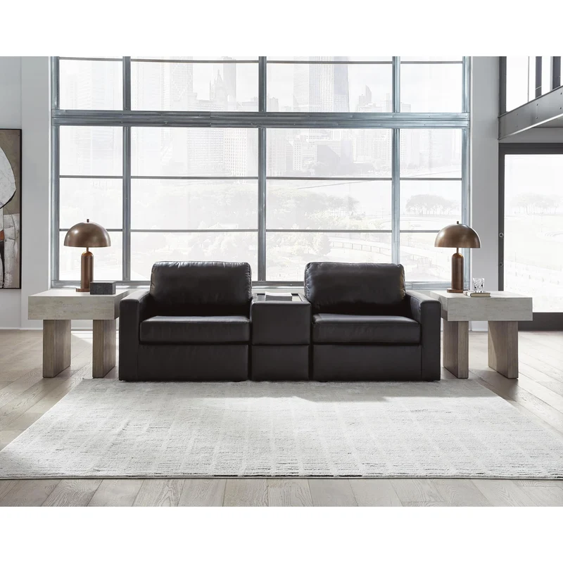 Signature Design by Ashley ModMax II 74305S3 3 pc Sectional Sofa with Storage Console