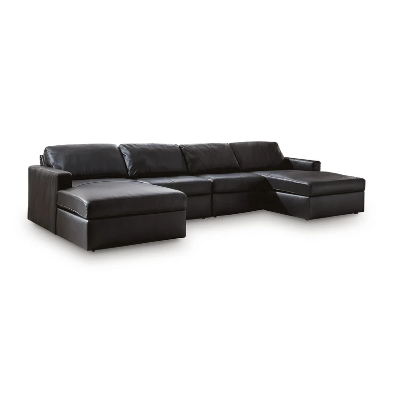 Signature Design by Ashley ModMax II 74305S19 4 pc Double Chaise Sectional
