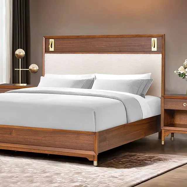 Furniture of America Hepburne FM74000WN-EK-BED King Bed