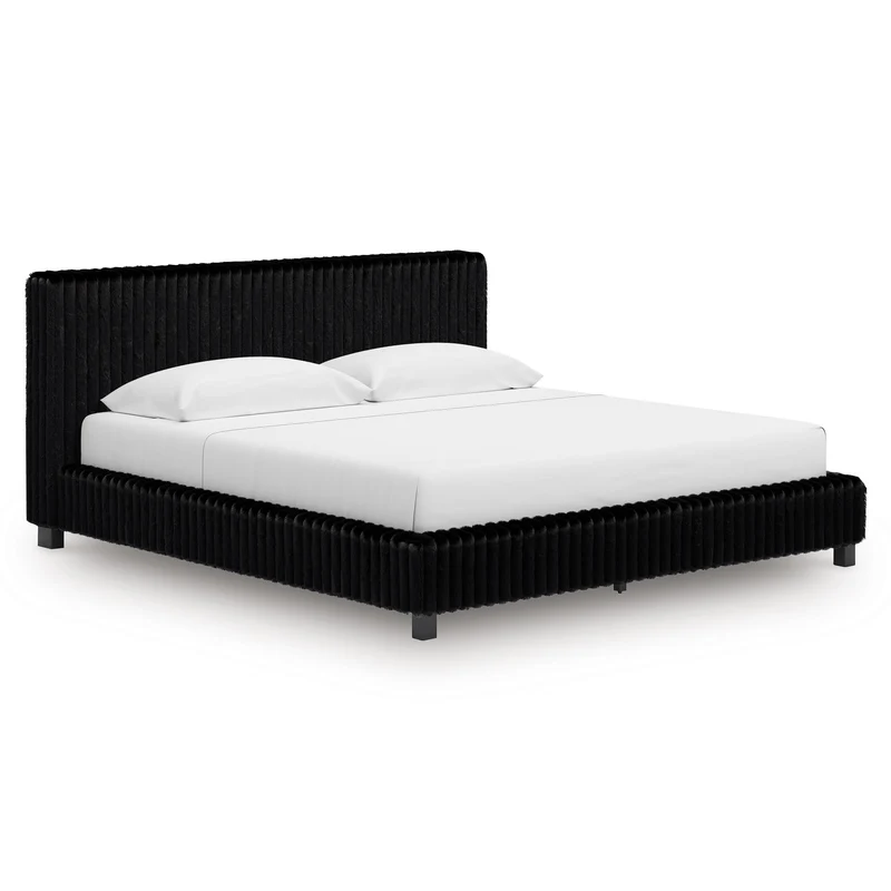 Signature Design by Ashley Zuraleus PCB3380B13 King Upholstered Bed