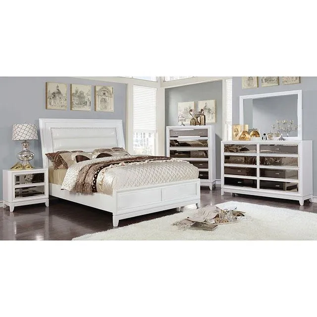Furniture of America Golva CM7295WH-Q-BED Queen Bed
