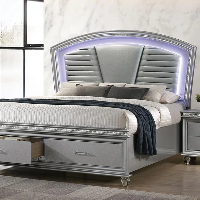 Furniture of America Maddie CM7899SV-CK California King Bed