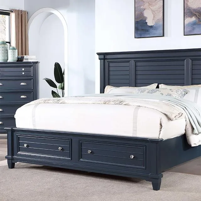 Furniture of America Manzanillo CM7470BL-CK California King Bed
