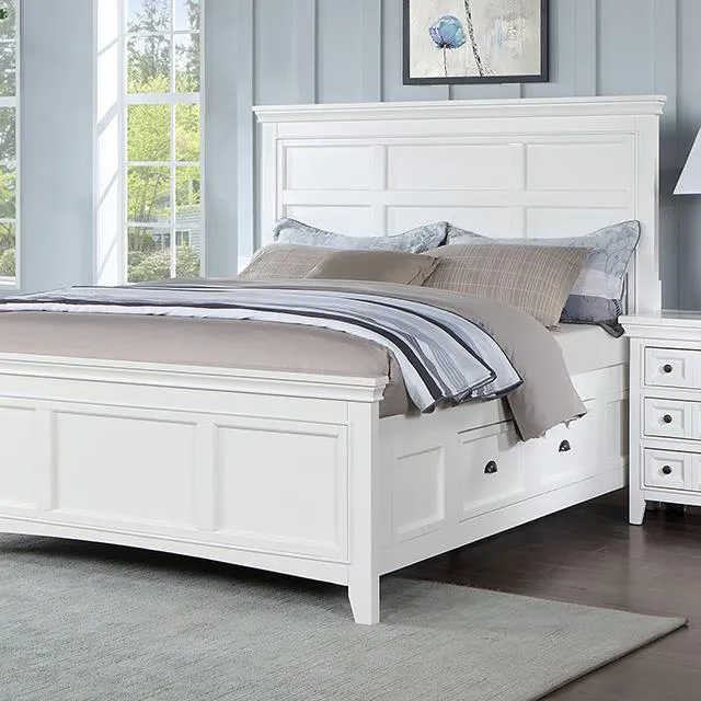 Furniture of America Castile CM7413WH-EK King Bed