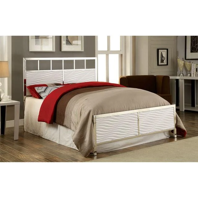 Furniture of America Calvin CM7131WH-EK E.King Bed