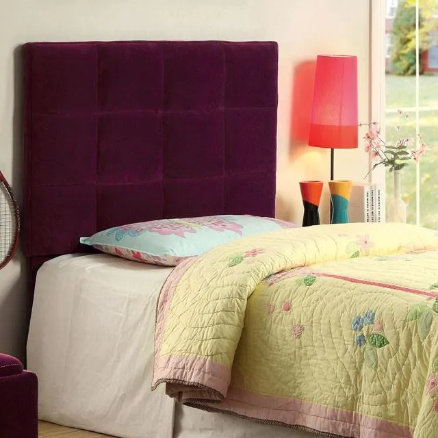 Furniture of America Pebble CM7063PR-HB-T Twin Headboard