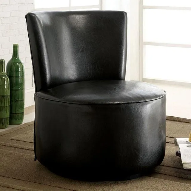 Furniture of America Bay Shore CM-AC6122PU Accent Chair