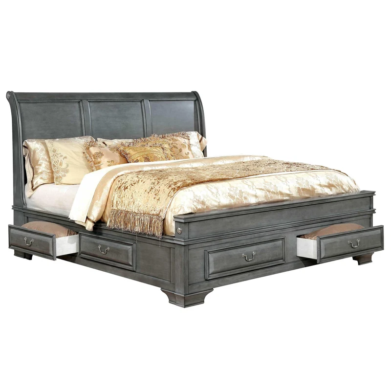 Furniture of America Brandt CM7302GY-CK California King Bed
