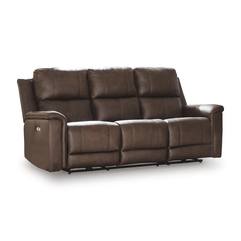 Signature Design by Ashley Bleckley PCU1200115 Power Reclining Sofa with Adjustable Headrest