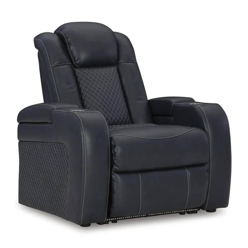 Signature Design by Ashley Fyne-Dyme 3660313 Power Recliner with Adjustable Headrest