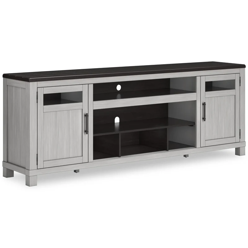 Signature Design by Ashley Darborn W796-68 XL TV Stand with Fireplace Option