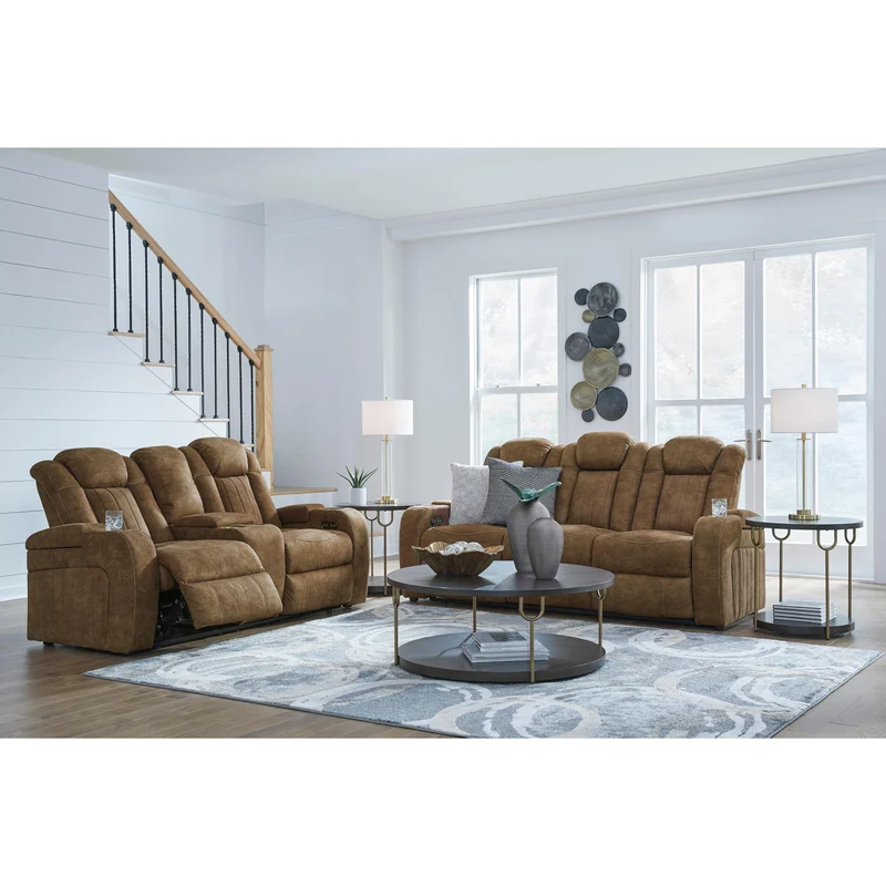 Signature Design by Ashley Wolfridge 60703U1 2 pc Power Reclining Living Room Set