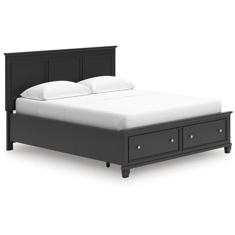 Signature Design by Ashley Lanolee B687B20 California King Panel Storage Bed