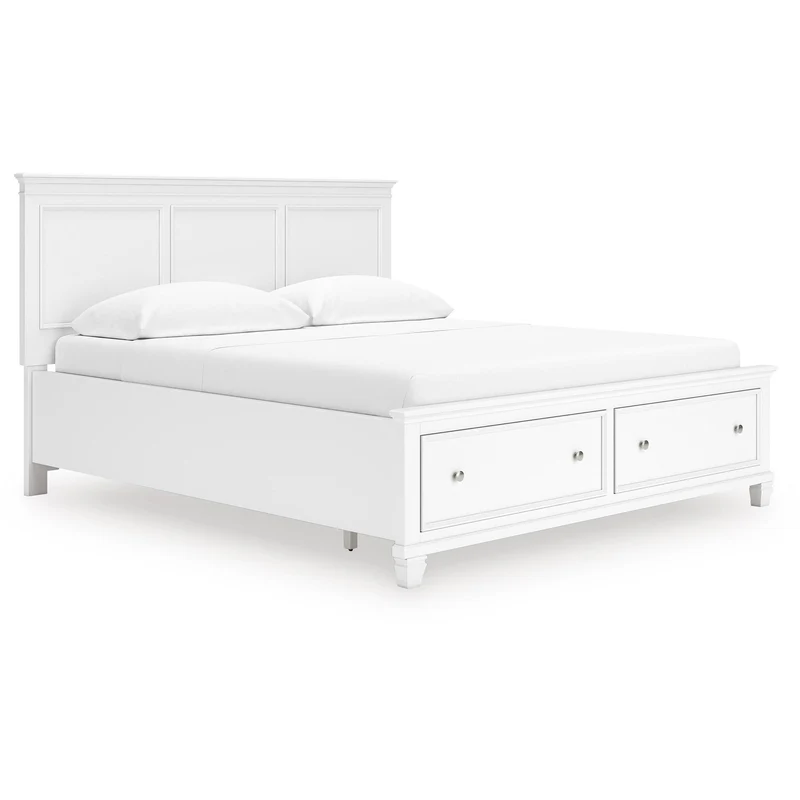 Signature Design by Ashley Fortman B680B22 King Panel Storage Bed