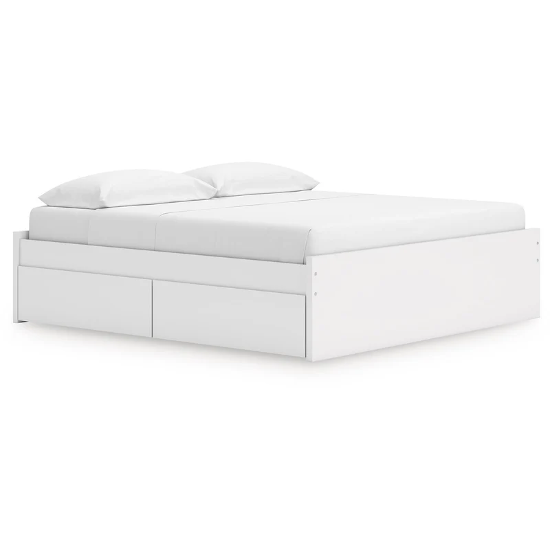 Signature Design by Ashley Onita EB9630B23 King Platform Bed with 1 Side Storage
