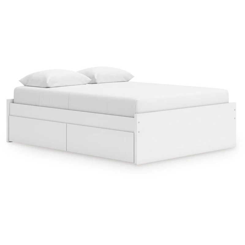 Signature Design by Ashley Onita EB9630B22 Queen Platform Bed with 1 Side Storage