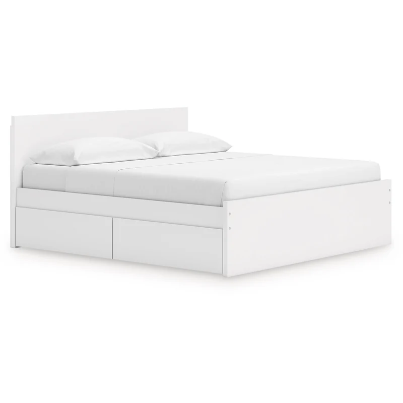 Signature Design by Ashley Onita EB9630B20 King Panel Platform Bed with Storage