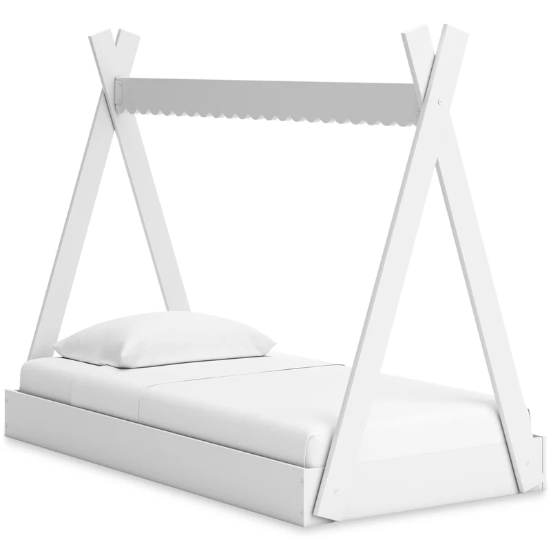 Signature Design by Ashley Hallityn EB1810-121 Twin Tent Complete Bed in Box