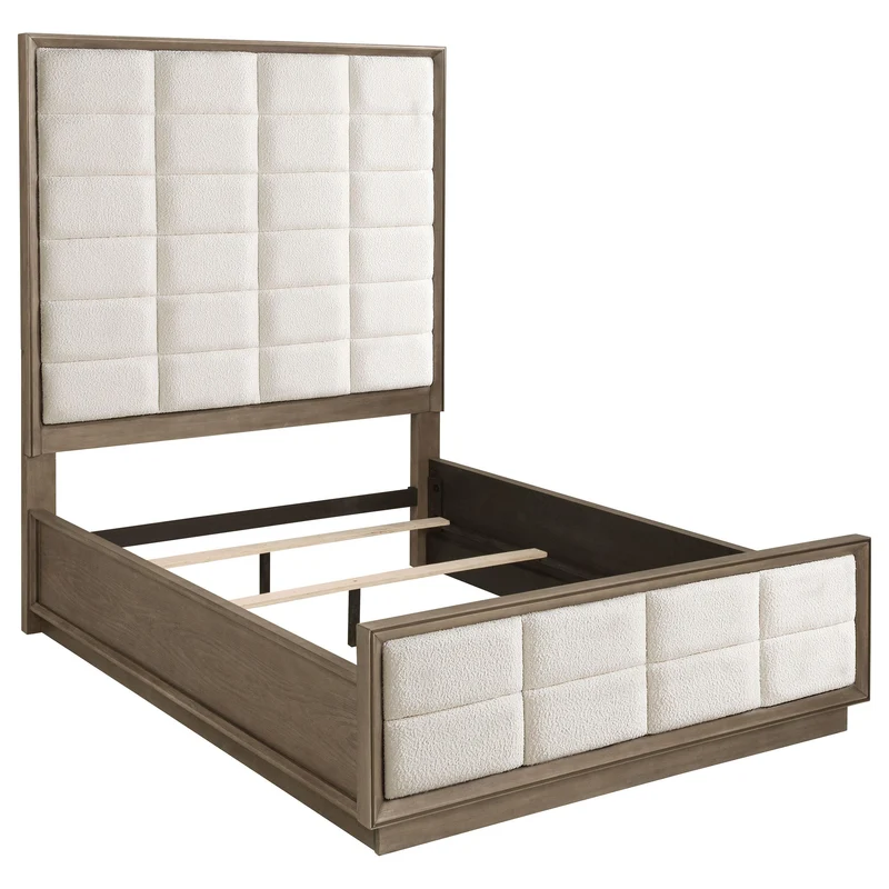 Coaster Furniture Coaster Furniture Durango 223271Q 80-inch Queen Panel Bed - Taupe Oak