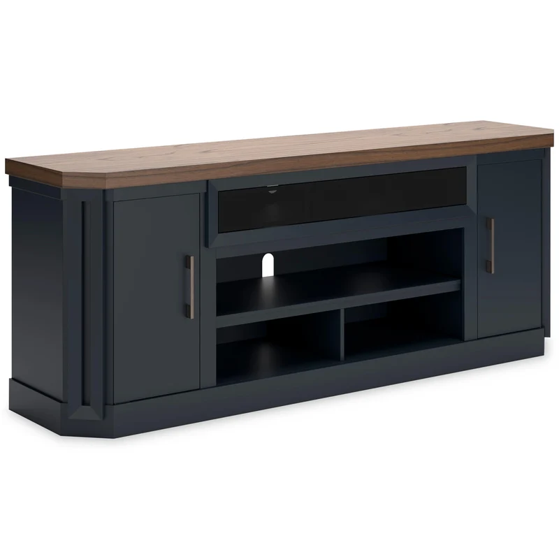 Signature Design by Ashley Landocken W402-68 XL TV Stand with Fireplace Option