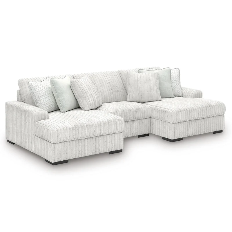 Signature Design by Ashley Stupendous 25903S4 3 pc Sectional with Double Chaise