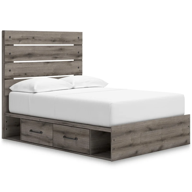 Signature Design by Ashley Graystorm PCB2405B17 Full Panel Bed with Storage