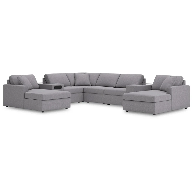 Signature Design by Ashley Modmax 92104S31 8 pc Sectional with Chaise