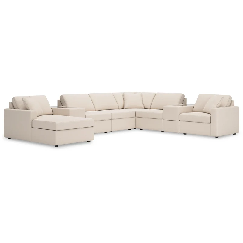 Signature Design by Ashley Modmax 92103S43 8 pc Sectional with Chaise