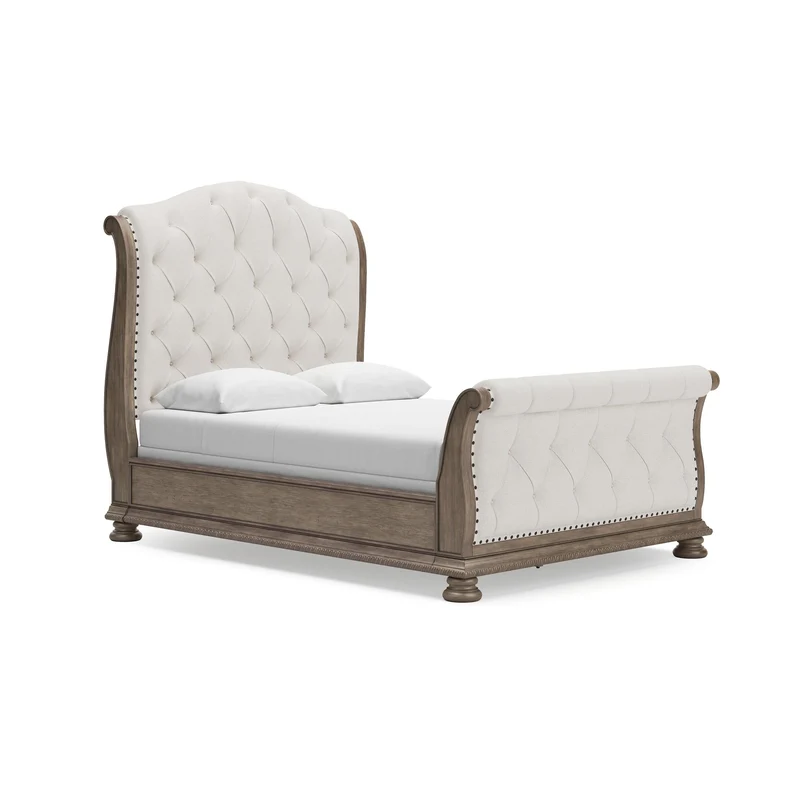 Signature Design by Ashley Ardenfield B944B2 Queen Upholstered Sleigh Bed