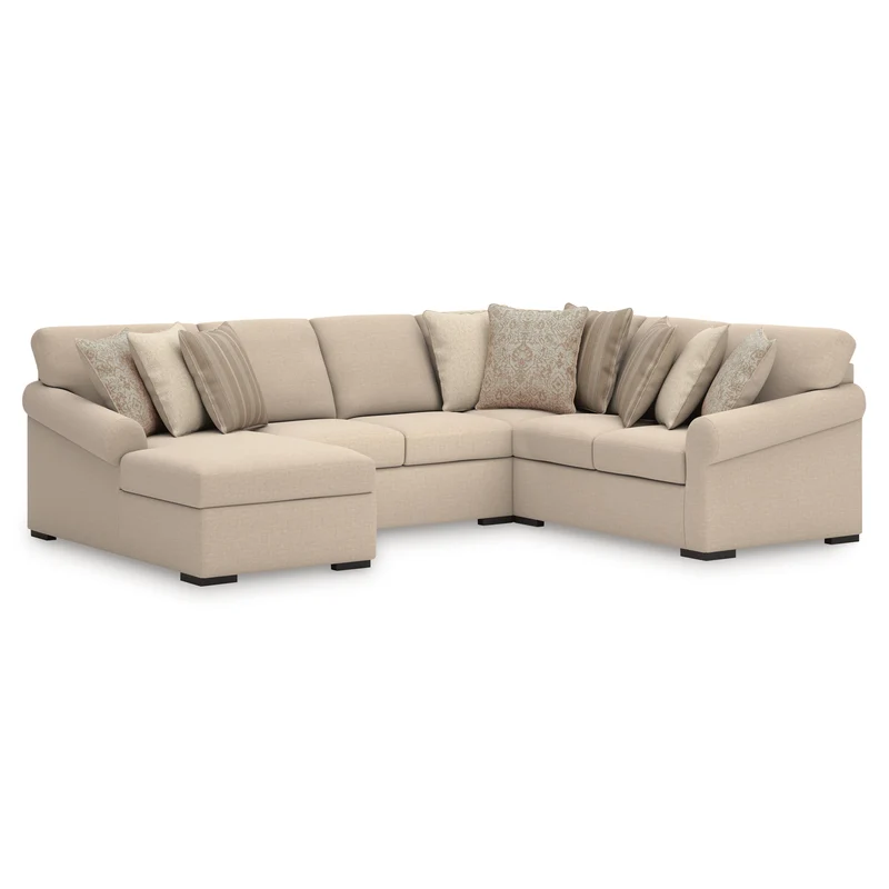 Benchcraft LadyMae 59404S7 4 pc Sectional with Chaise