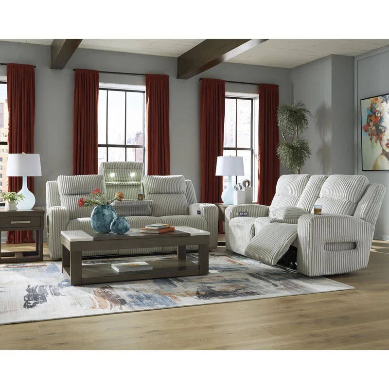 Signature Design by Ashley Forest Lake PC64203 2 pc Power Reclining Living Room Set
