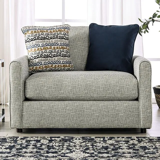 Furniture of America Chancery SM8194-CH Chair and Half