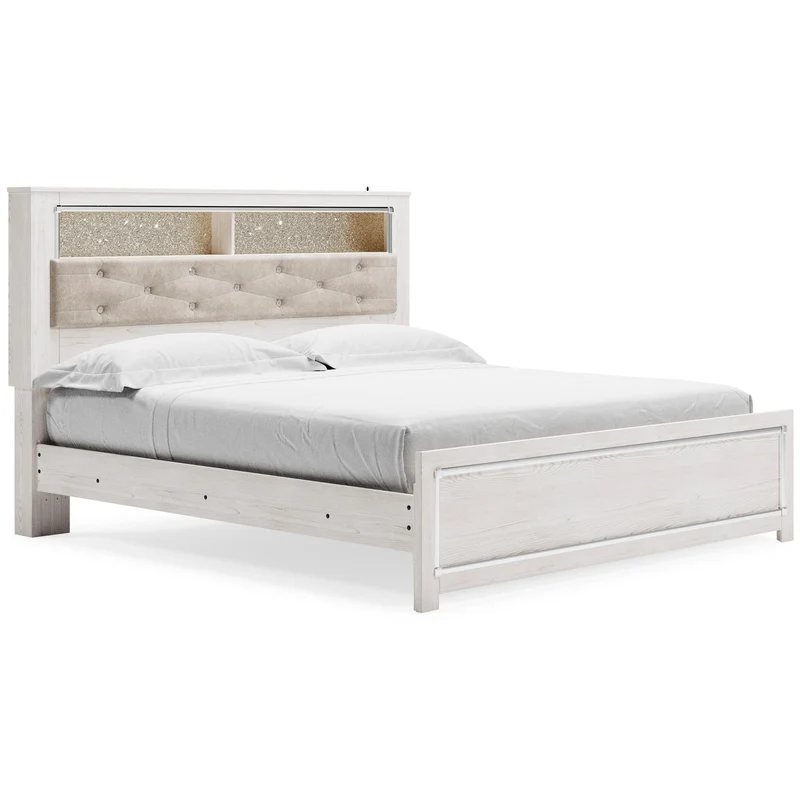 Signature Design by Ashley Altyra B2640B5 King Panel Bookcase Bed