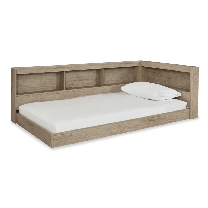 Signature Design by Ashley Oliah EB2270B1 Twin Bookcase Storage Bed