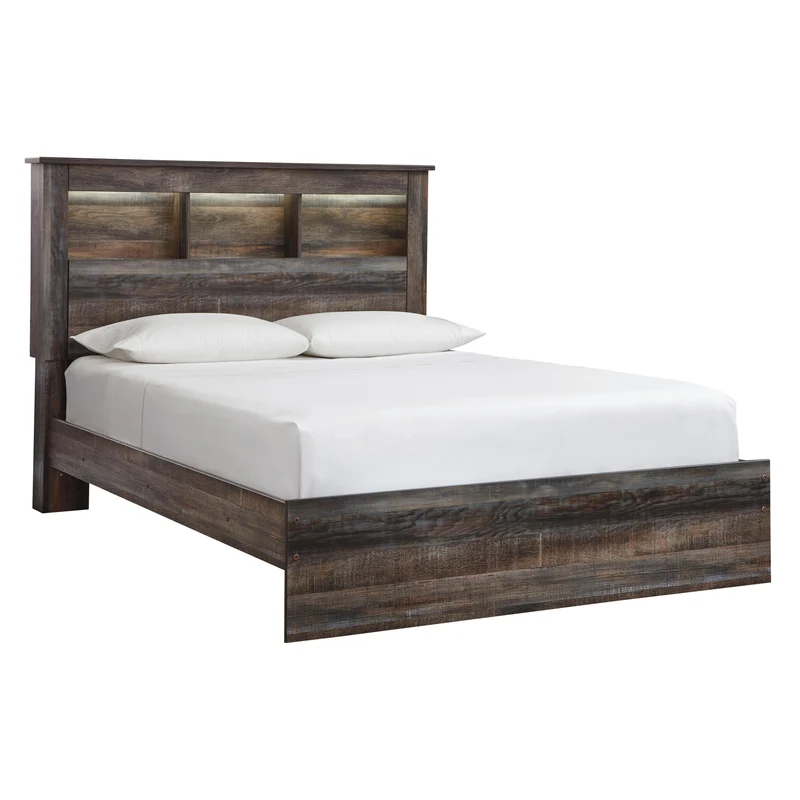 Signature Design by Ashley Drystan Queen Bookcase Bed B211-65/B211-54/B211-96